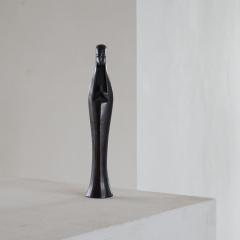 Mid Century Modernist Madonna in Carved Wood 1950s - 4609177