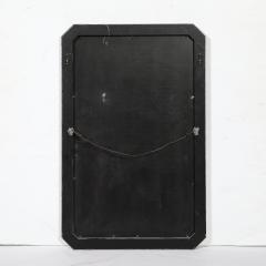 Mid Century Modernist Minimal Mirror with Antiqued Border - 4622914
