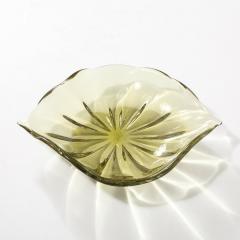 Mid Century Modernist Organic Undulating Hand Blown Murano Glass Centerpiece - 4037785