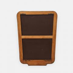 Mid Century Modernist Rectangular Brass Wall Mirror - 4754921