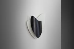 Mid Century Modernist Wall Lamp in Metal The Netherlands 1950s - 4291708