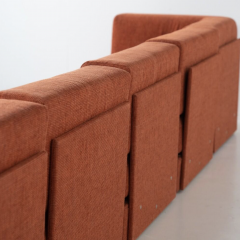 Mid Century Modular Sofa Original Upholstery 1960s - 4310363