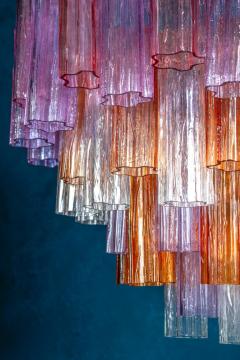Mid Century Multicolored Murano Glass Tronchi Chandelier - 4713741