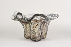 Mid Century Murano Glass Bowl Glass Sculpture Italy ca 1950 - 3631605
