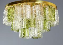 Mid Century Murano Glass Chandelier Circa 1970 - 4376571