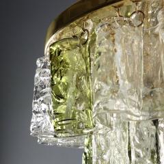 Mid Century Murano Glass Chandelier Circa 1970 - 4376574