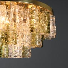 Mid Century Murano Glass Chandelier Circa 1970 - 4376576