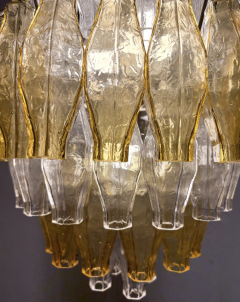 Mid Century Murano Glass Chandelier Polyhedr by Carlo Scarpa for Venini Italy - 4395224