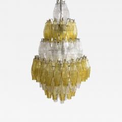 Mid Century Murano Glass Chandelier Polyhedr by Carlo Scarpa for Venini Italy - 4395476