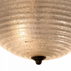 Mid Century Murano Glass Pulegoso Flush Mount - 4823925