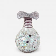 Mid Century Murano Glass Vase Multicolored Italy circa 1950 - 4351725