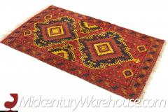 Mid Century Oriental Red and Gold Rug - 2354239