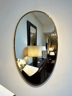 Mid Century Oval Mirror - 3619511