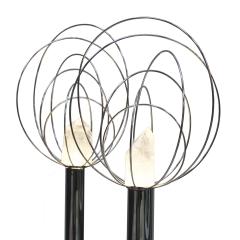 Mid Century Pair of Lamps Mod Barnaba Designed by Angelo Brotto Italy 70s - 2903921