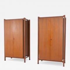Mid Century Pair of Wardrobes Italy 1960s - 4627217