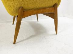 Mid Century Pair of Yellow Armchairs by Julia Gaubek - 2502408