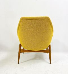 Mid Century Pair of Yellow Armchairs by Julia Gaubek - 2502410