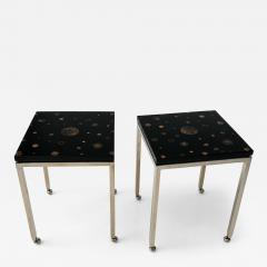Mid Century Pair of table with a Custom Top designed and crafted by ABDB Designs - 4613853