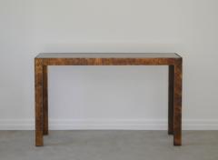 Mid Century Parsons Style Wood Console Table - 2570404