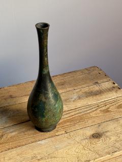 Mid Century Patinated Copper Vase - 4569275