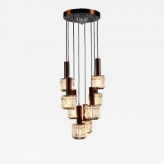 Mid Century Pendant Chandelier - 4379372