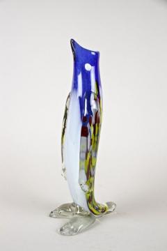 Mid Century Penguin Murano Glass Vase Italy circa 1960 - 4242007