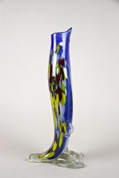 Mid Century Penguin Murano Glass Vase Italy circa 1960 - 4242010
