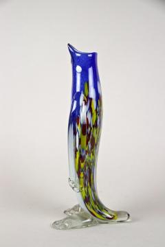 Mid Century Penguin Murano Glass Vase Italy circa 1960 - 4242017