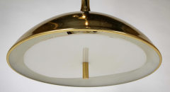 Mid Century Pierced Brass Pendant Light in the Style of Paavo Tynell - 4591164
