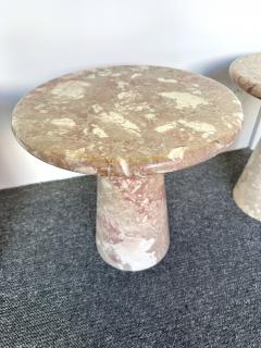 Mid Century Pink Marble Table Italy 1980s - 3511724