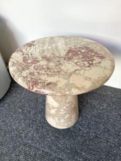 Mid Century Pink Marble Table Italy 1980s - 3511725