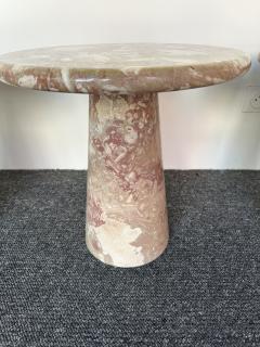 Mid Century Pink Marble Table Italy 1980s - 3511726