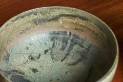 Mid Century Pottery Bowl with Incised Decoration - 4608415