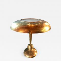 Mid Century President Solid Brass Table Lamp Italy 1950s - 702638