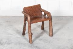 Mid Century Provincial French Fruitwood Root Chair - 2665344