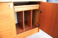 Mid Century Record Cabinet Danish Modern Media Cabinet - 2958662