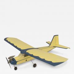 Mid Century Remote Control Model Airplane - 4247467