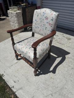 Mid Century Revival Occasional Arm Desk Chair - 4564282