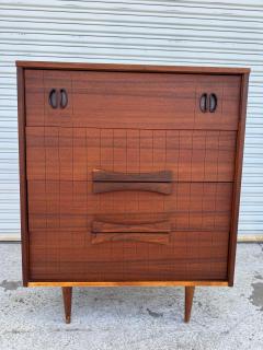 Mid Century Rosewood 4 Drawer Chest - 4375793