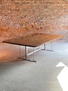 Mid Century Rosewood Conference Boardroom Dining Table Circa 1970 - 2208504