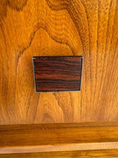 Mid Century Rougier 9 Drawer Walnut Dresser - 4375851