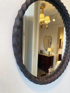 Mid Century Round Mirror - 2845282