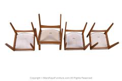 Mid Century Scandinavia Woodworks Co Teak Dining Chairs - 3000155