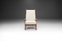 Mid Century Sculpted Castle Chairs Europe ca 1960s - 2795573