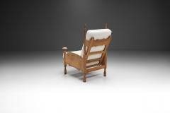 Mid Century Sculpted Castle Chairs Europe ca 1960s - 2795575