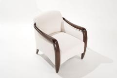 Mid Century Sculptural Lounge Chair and Ottoman - 2639633