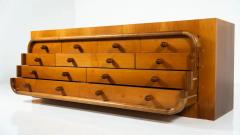 Mid Century Sideboard with drawers Walnut Italy 1960s - 4525304
