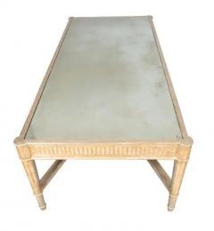 Mid Century Silver Leaf Coffee Table - 4152449