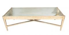 Mid Century Silver Leaf Coffee Table - 4152477