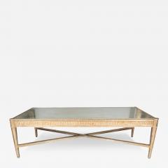Mid Century Silver Leaf Coffee Table - 4219015